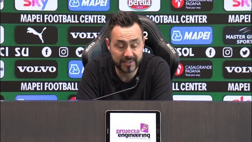 De Zerbi: "La Juve reagirà in modo violento"