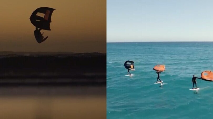 Lo spettacolo del Wingfoil