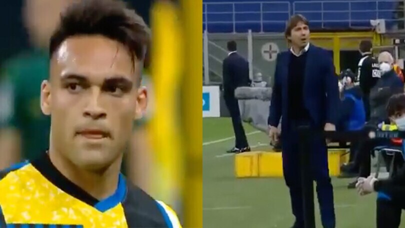 Scintille Lautaro-Conte, spunta il video inedito