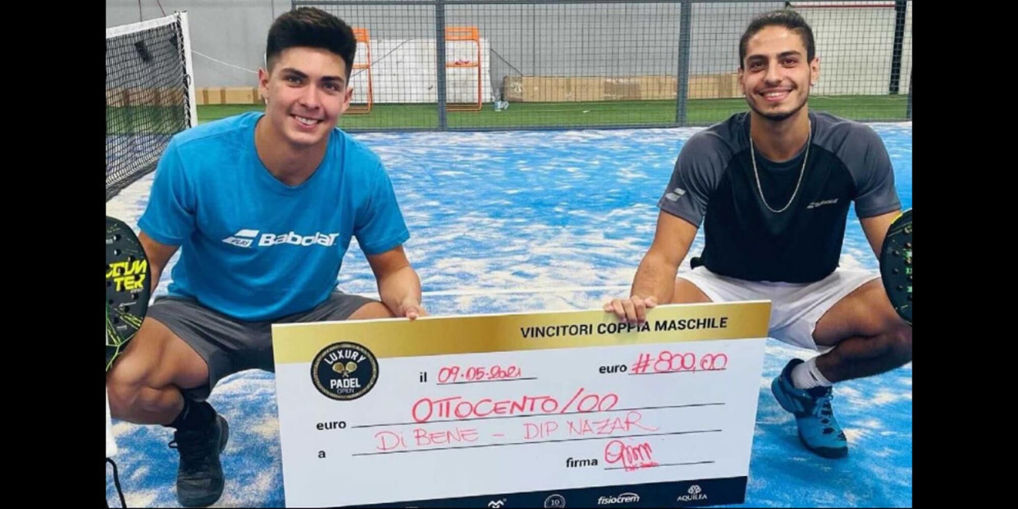 Tribiano Open, vince la coppia Dip Nazar-Di Bene
