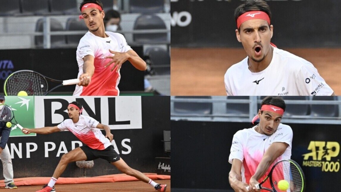 Show di Sonego contro Thiem agli Internazionali d'Italia