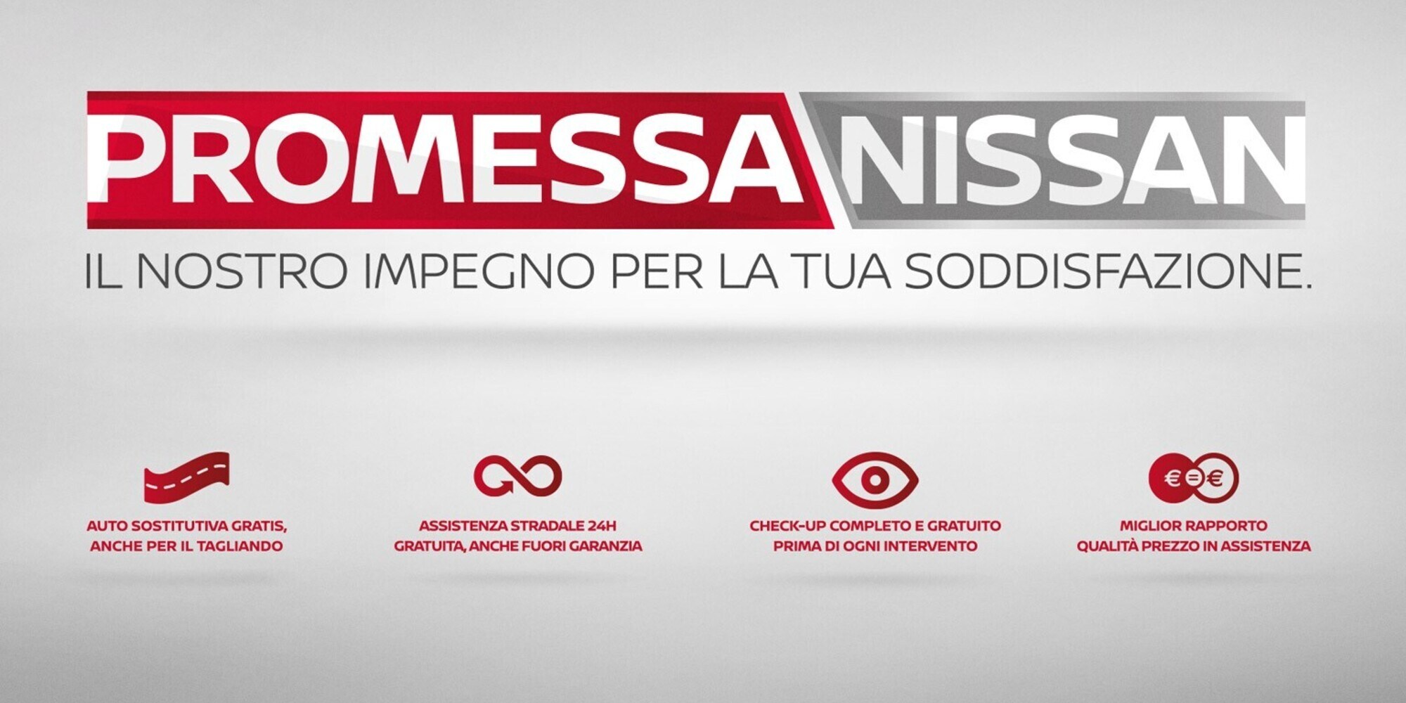 Promessa Nissan, i servizi di assistenza garantiti al cliente