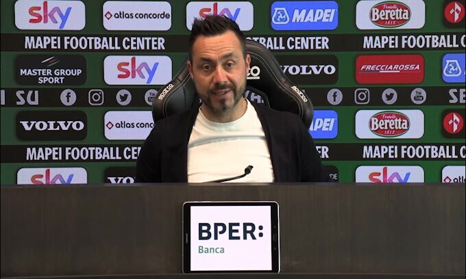 De Zerbi: "Europa? Abbiamo un obiettivo chiaro"