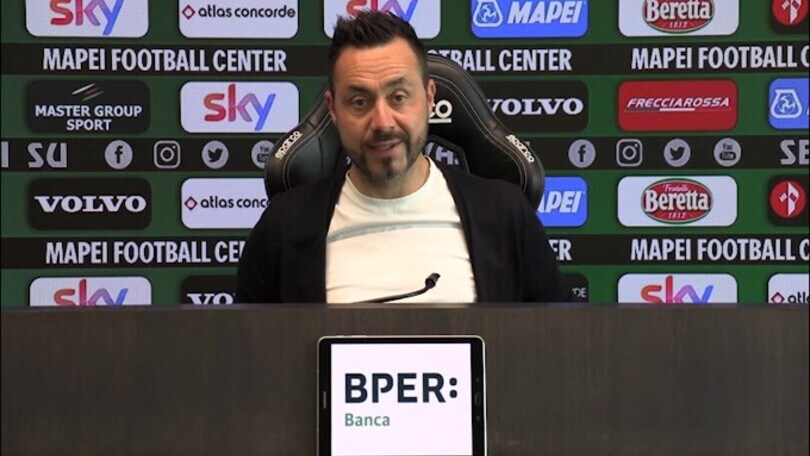 De Zerbi: "Europa? Abbiamo un obiettivo chiaro"