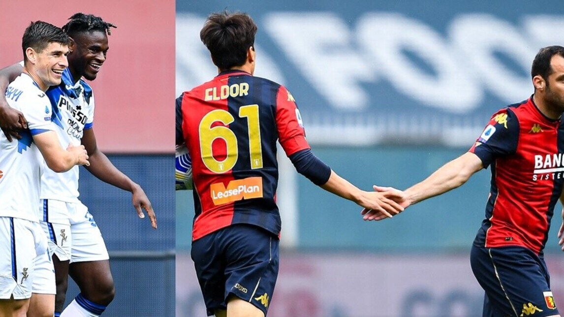 Zapata, Pandev e Shomurodov show: festa Atalanta, Genoa ko 4-3