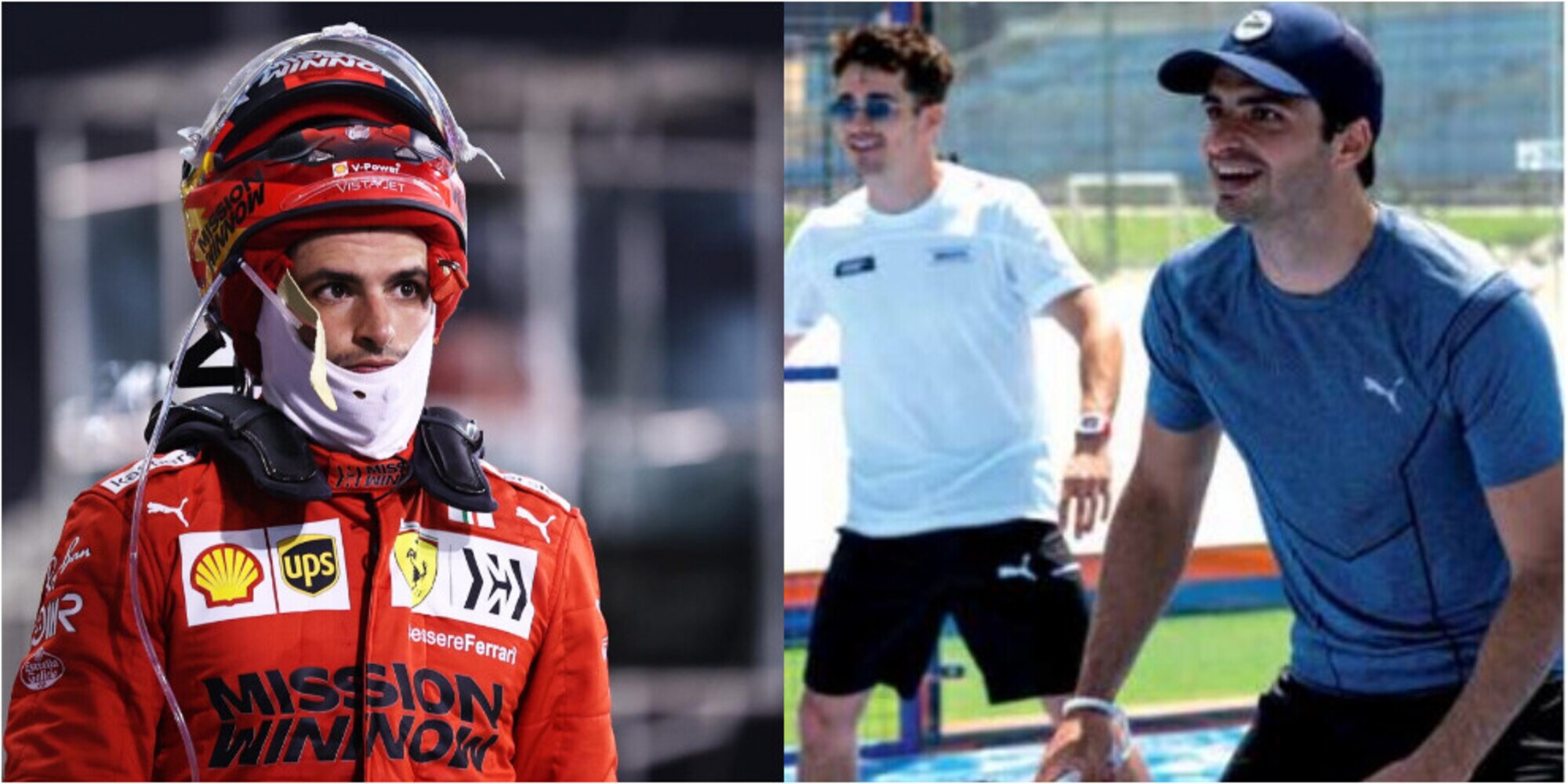 Sainz: "Sarebbe interessante giocare con Leclerc in un torneo"
