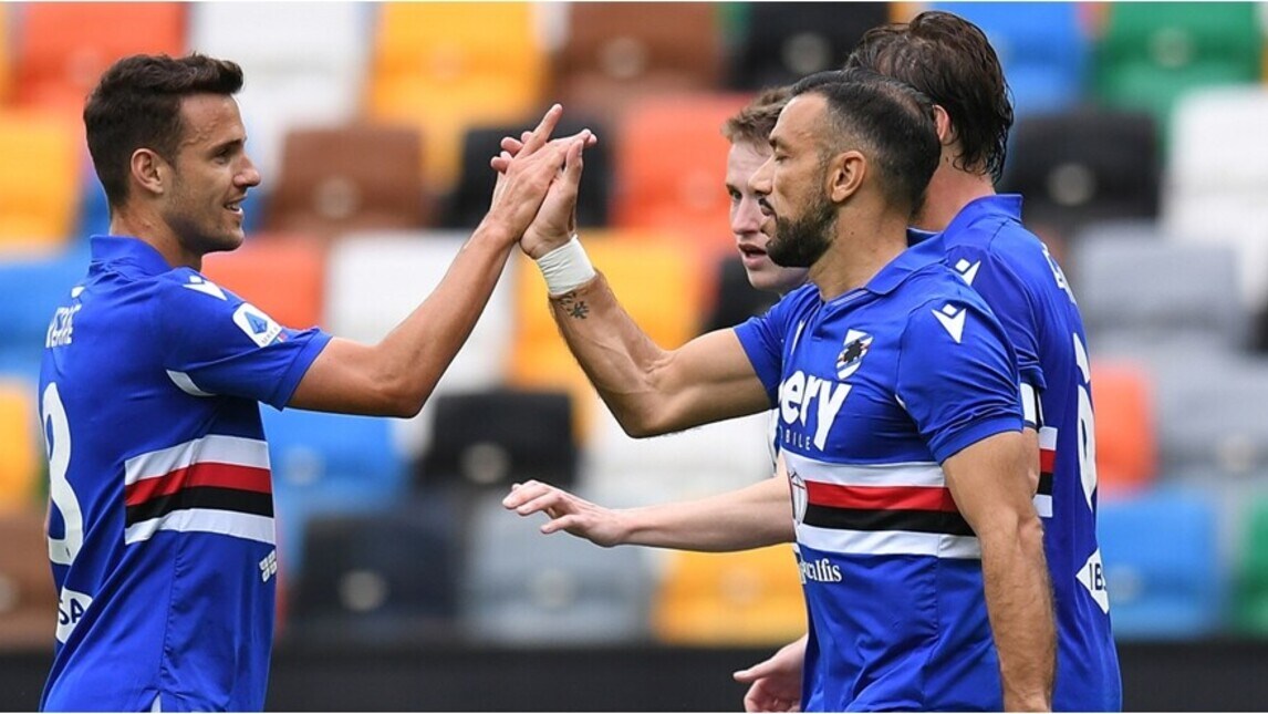 Quagliarella regala la vittoria a Ranieri nel finale: battuta l'Udinese