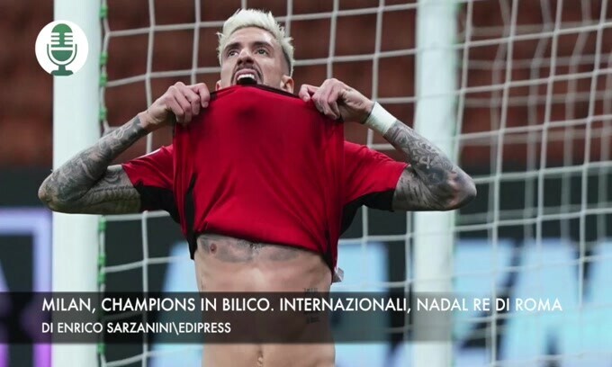 Milan, Champions in bilico. Internazionali, Nadal re di Roma
