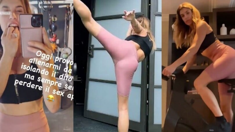 Elisabetta Canalis scatenata: "Dito rotto e sex appeal"