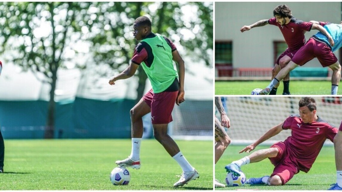 Milan, squadra in campo: Pioli guida l'assalto alla Champions