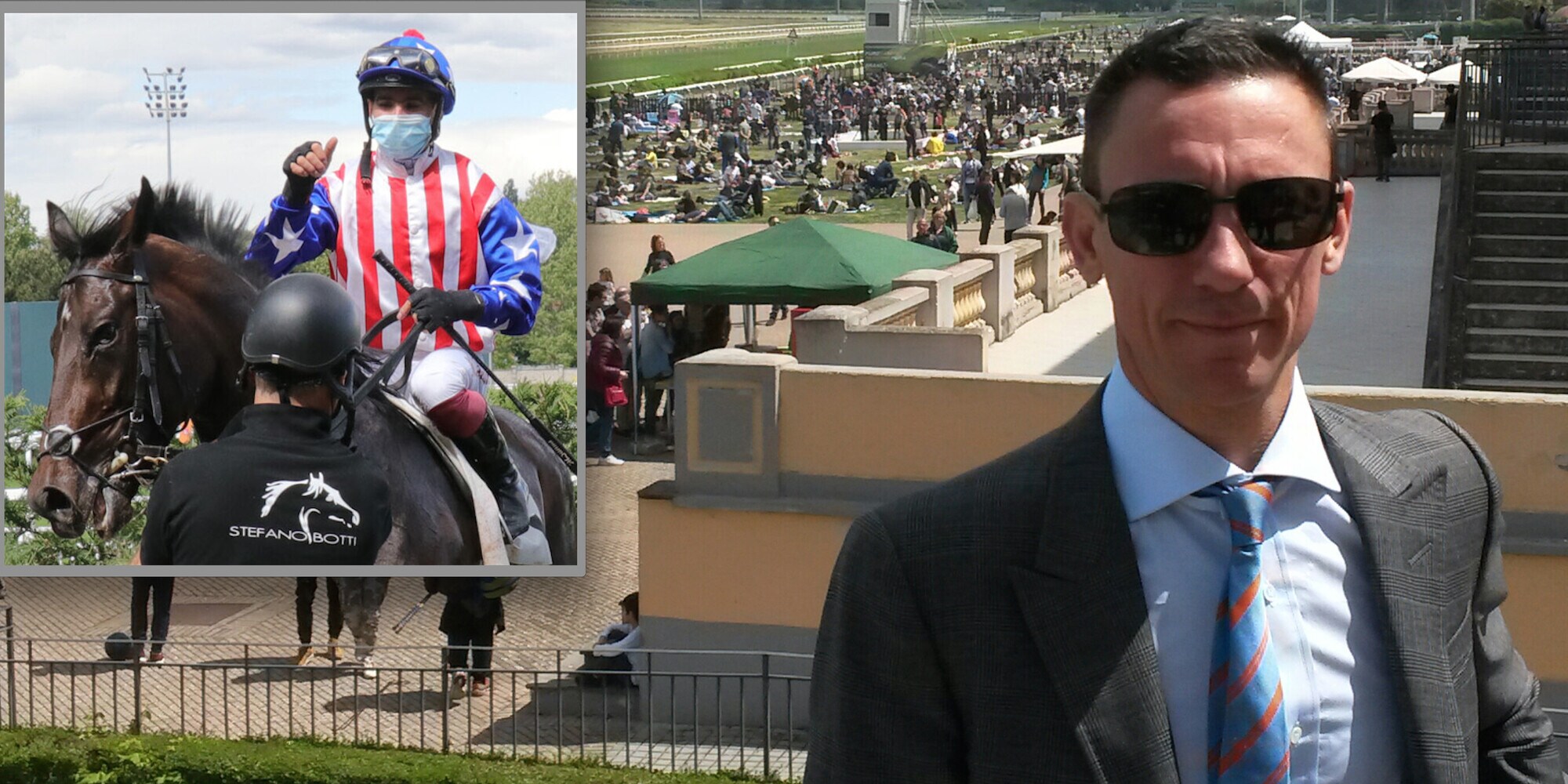 Dettori su Flag's Up nel Derby