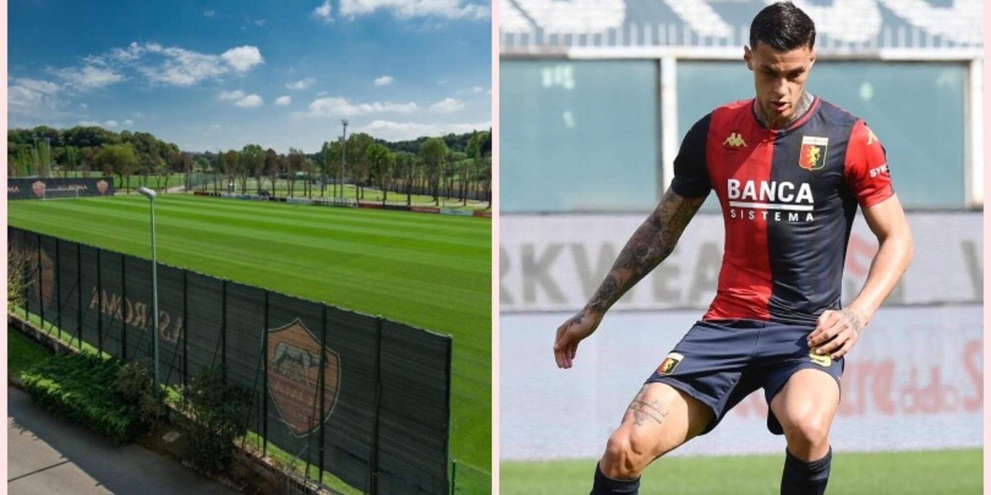 Roma, il padre di Scamacca a Trigoria con una spranga: minacce e auto distrutte