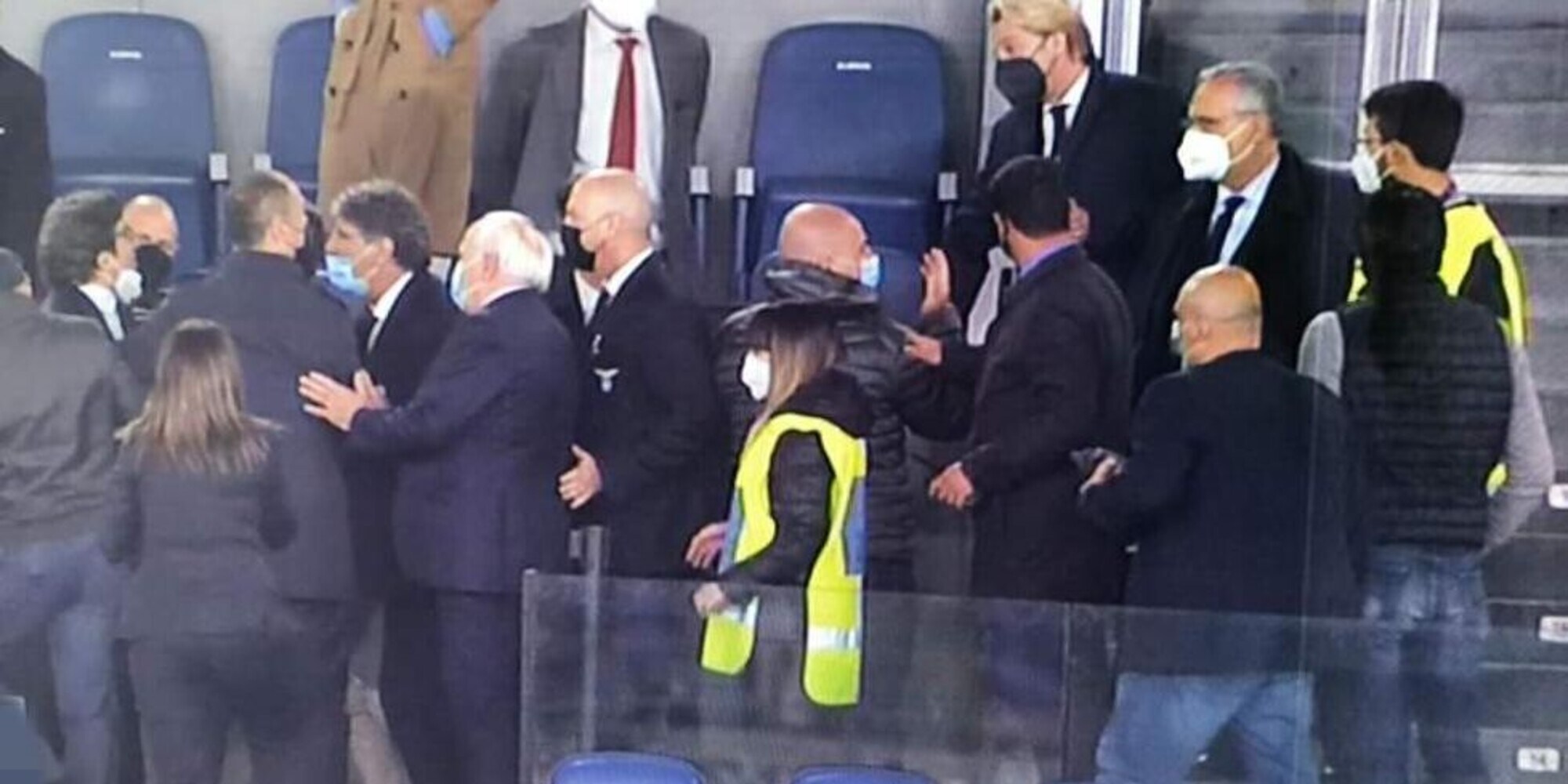 Cairo, scintille in tribuna dopo Lazio-Torino