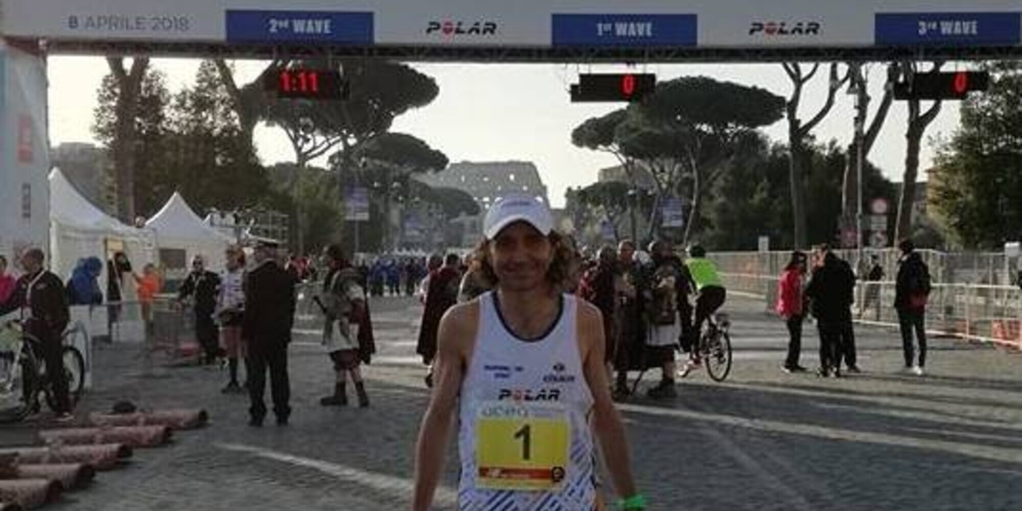Giorgio Calcaterra al Campionato Italiano 100 km su strada