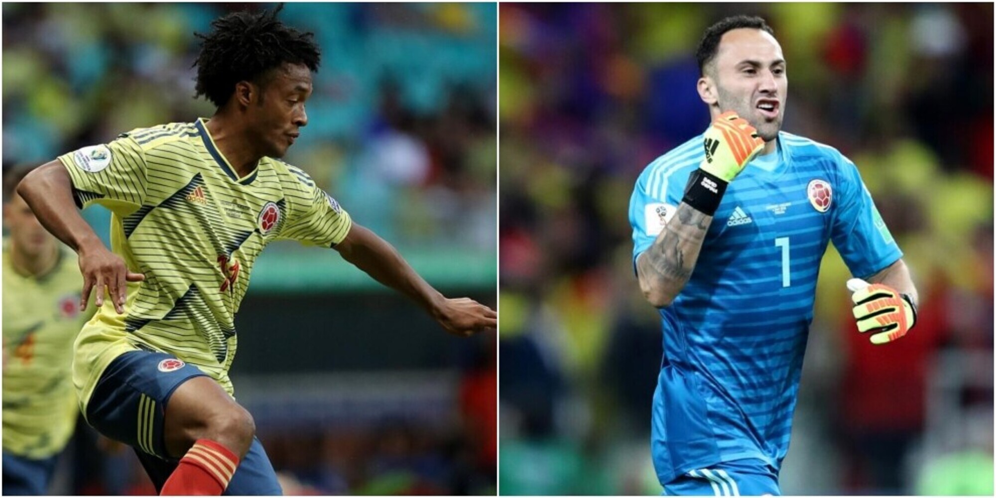 Cuadrado e Ospina convocati dalla nazionale della Colombia