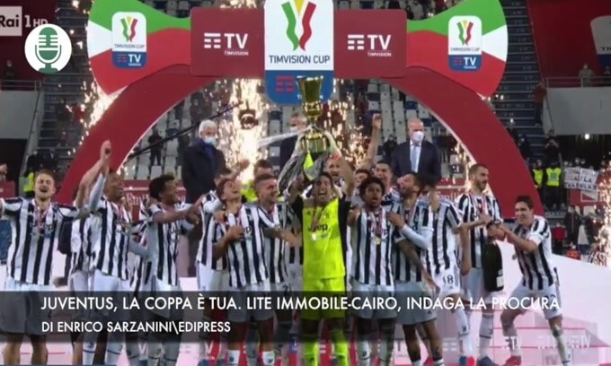 Juventus, la Coppa è tua. Lite Immobile-Cairo, indaga la Procura