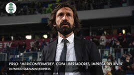 Pirlo: "Io mi riconfermerei". Copa LIbertadores, impresa del River