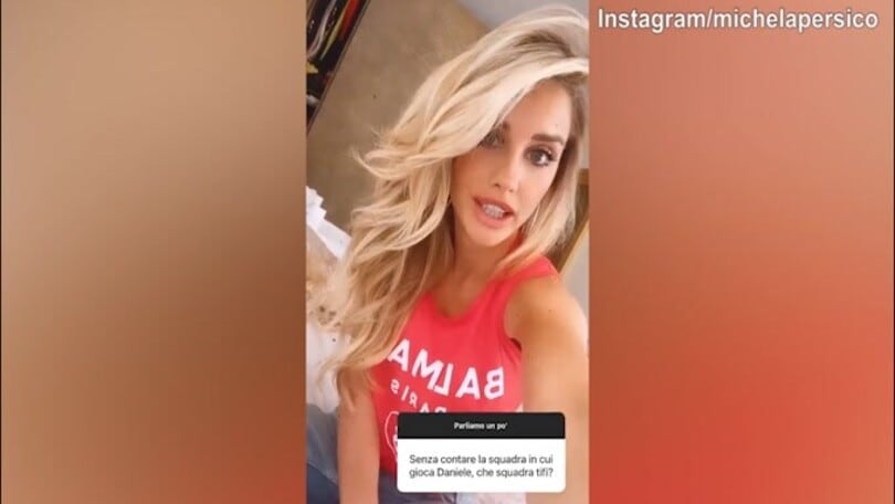 Michela Persico, rivelazione sulla sua fede calcistica