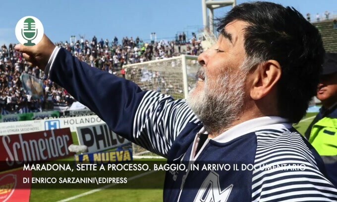 Maradona, via al processo. Baggio, in arrivo il documentario
