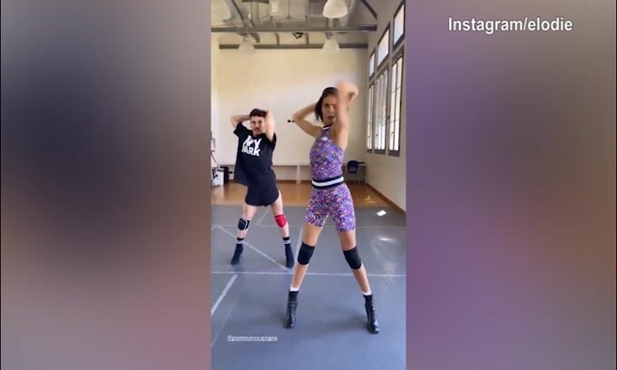 Elodie, sexy coreografia!
