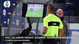 Figc, gli arbitri fermati. Budapest, Pellegrini d'argento