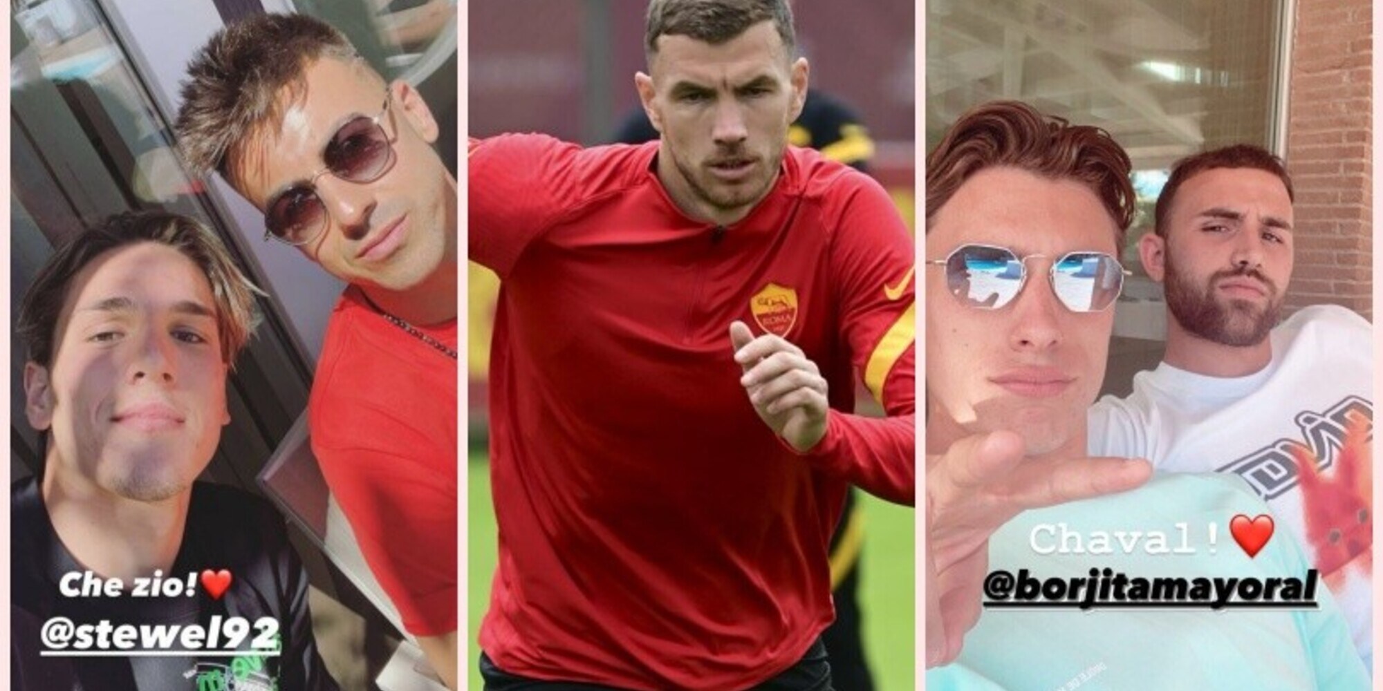 La Roma va a pranzo da Dzeko. I tifosi: "Edin si prepara all'addio?"