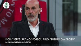 Pioli: "Serve l'ultimo sforzo". Pirlo: "Futuro già deciso"