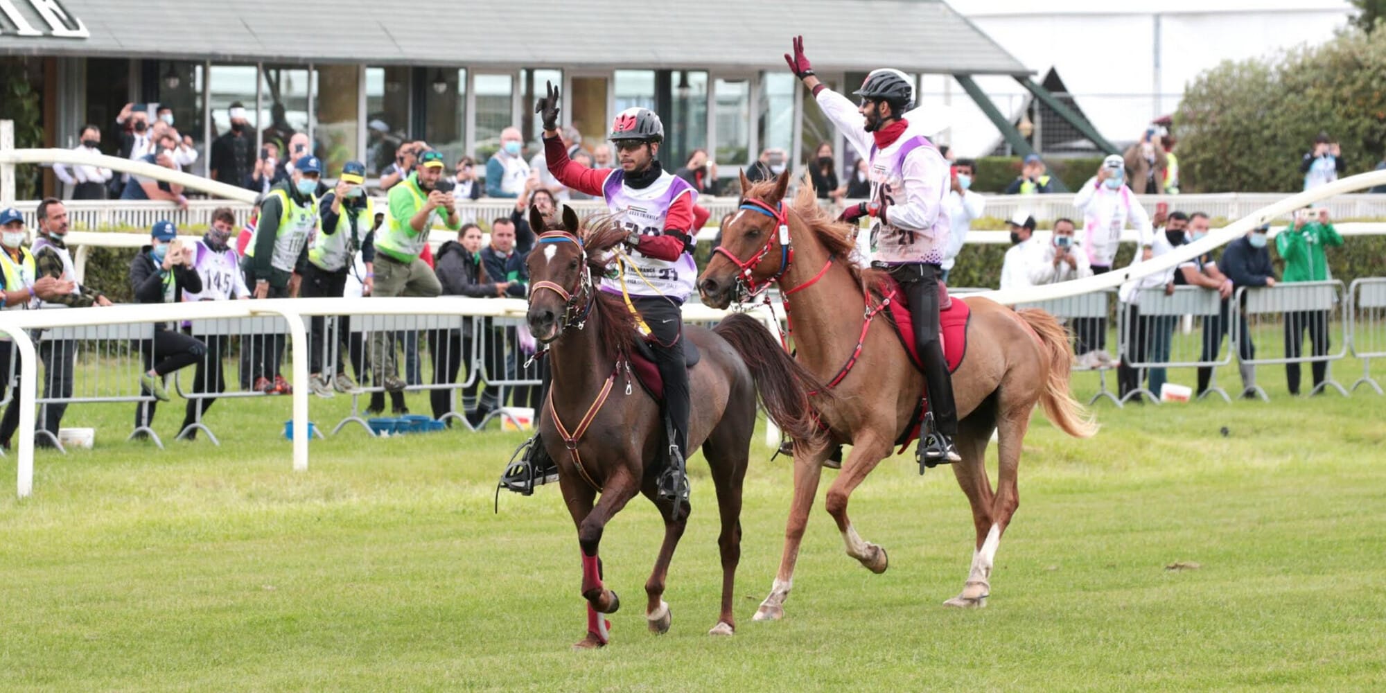 Endurance, arrivo in parata