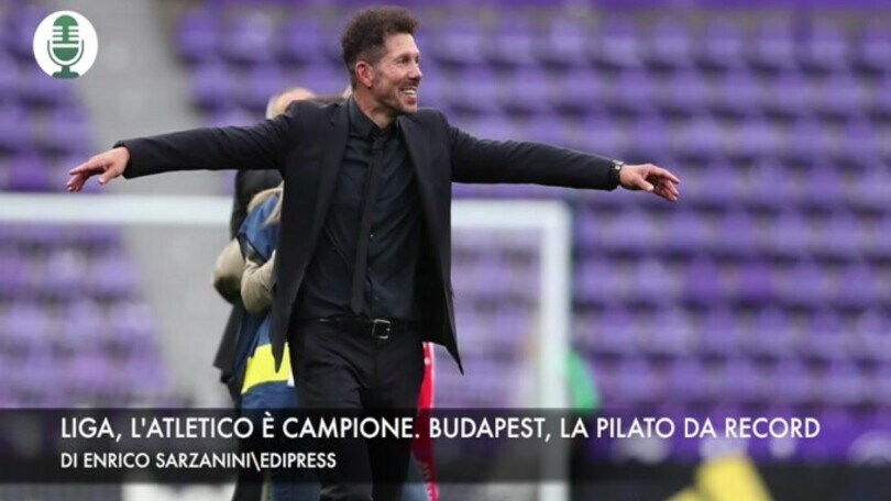 Liga, Atletico campione. Nuoto, la Pilato è da record