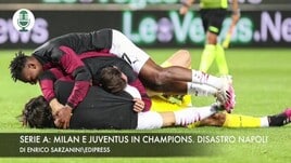 Serie A: Milan e Juventus in Champions. Disastro Napoli