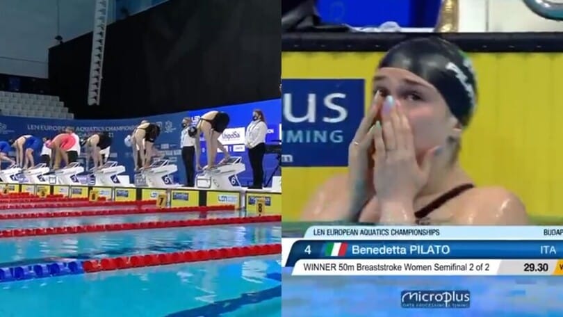 Pilato, è record del mondo nei 50 rana agli Europei di nuoto!