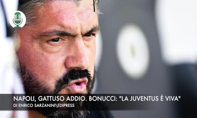Napoli, Gattuso addio. Bonucci: "La Juventus è viva"