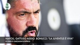 Napoli, Gattuso addio. Bonucci: "La Juventus è viva"