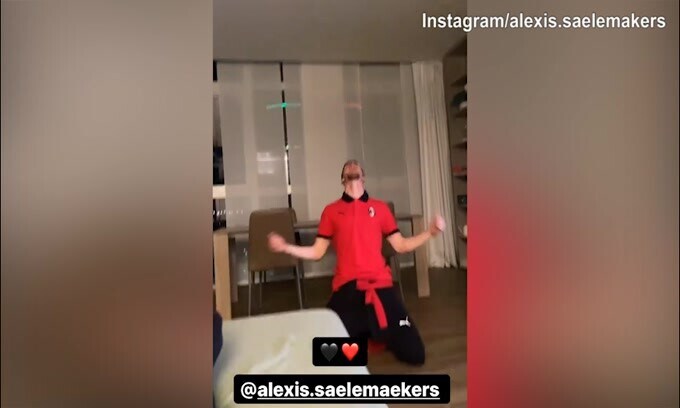 Milan, Saelemaekers è pazzo di gioia