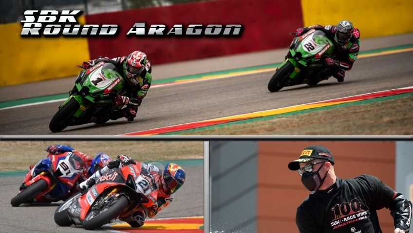 SBK: Rea fa 101 ad Aragon, Rinaldi delude con la Ducati ufficiale