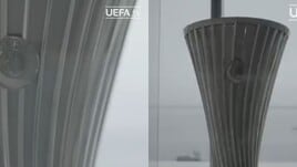 Conference League, l'Uefa svela il trofeo