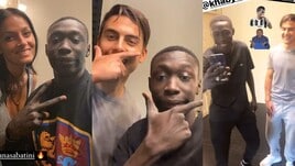 Dybala mask con l'ospite speciale: come esulta Khaby Lame!