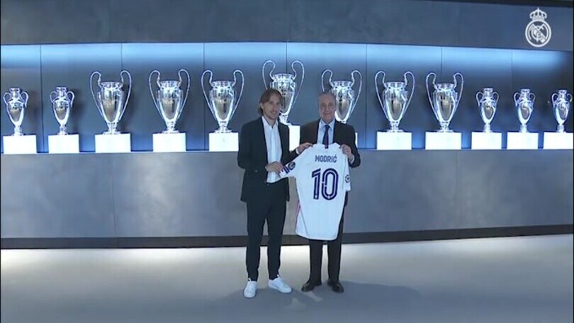 Ufficiale: Luka Modric rinnova fino al 2022 con il Real Madrid