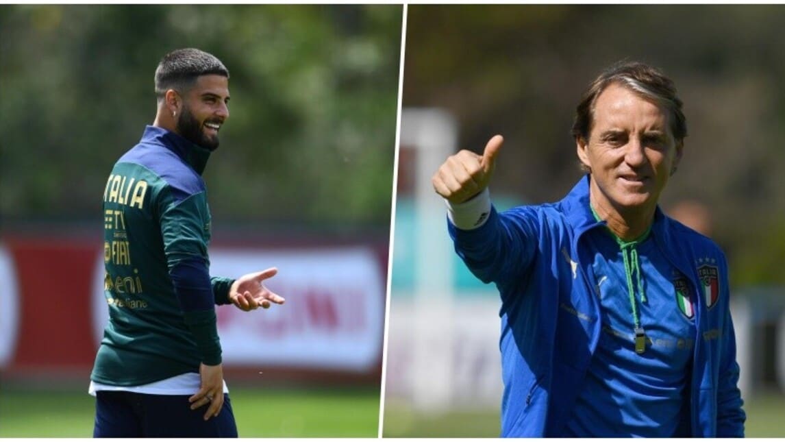 Insigne, la delusione è alle spalle: che sorrisi con Mancini