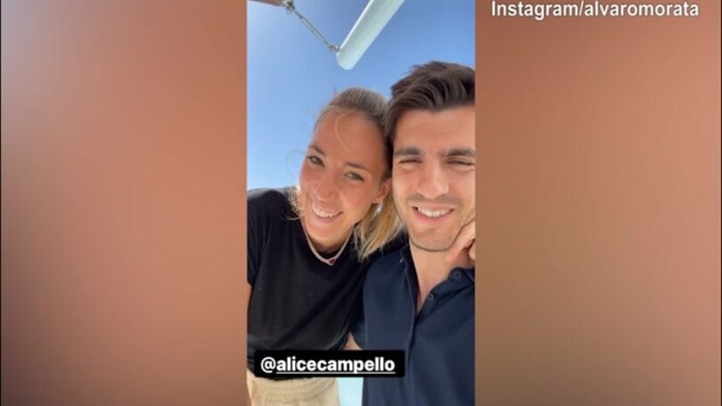 Morata prende in giro Alice: "Ha scambiato asini per cavalli.."