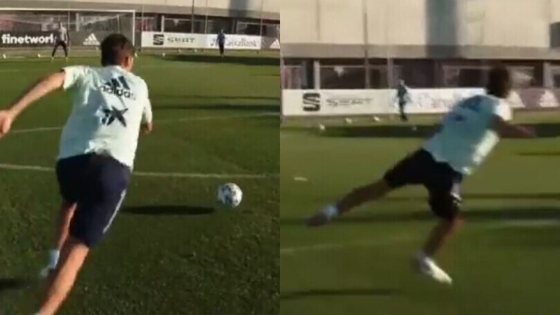 Villar show in allenamento con l'Under 21 della Spagna