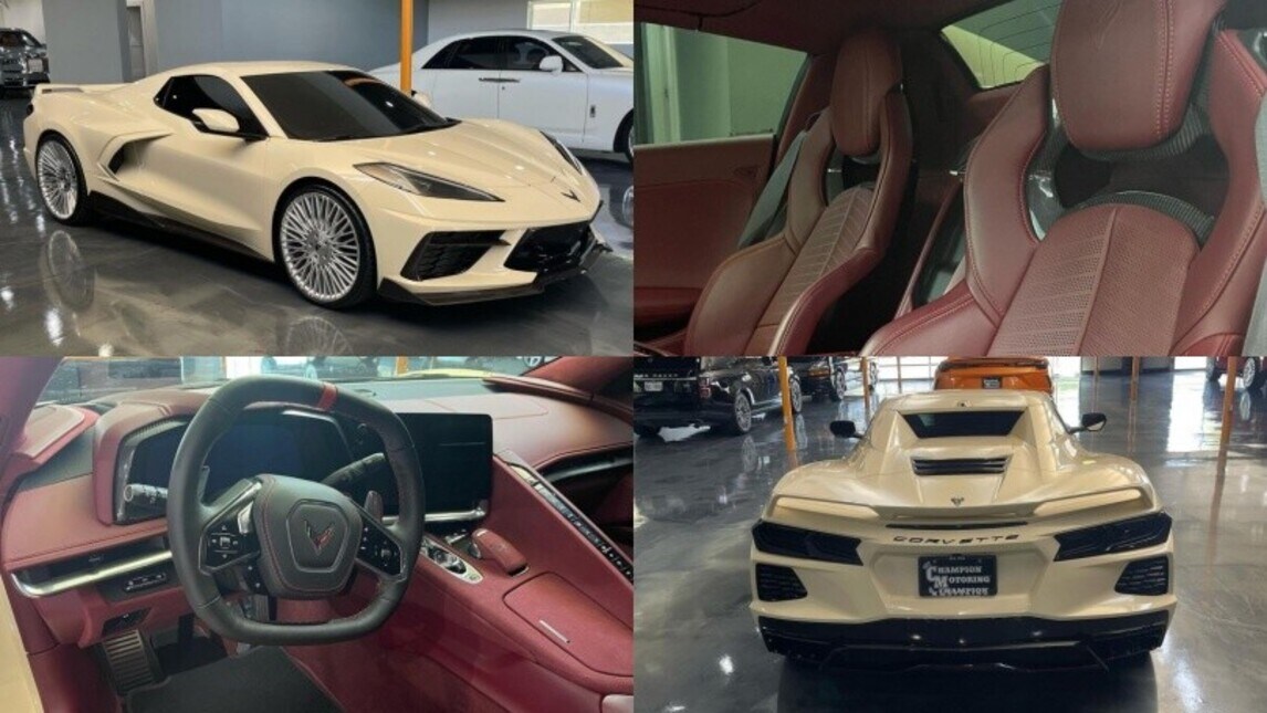 NBA, Jordan Clarkson: ecco la sua Corvette C8 in Gloss Ivory