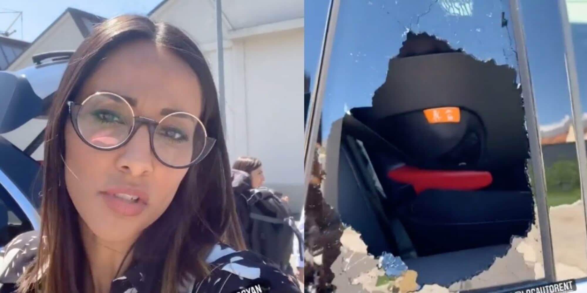 Vetro rotto e furto dei documenti: disavventura per Juliana Moreira