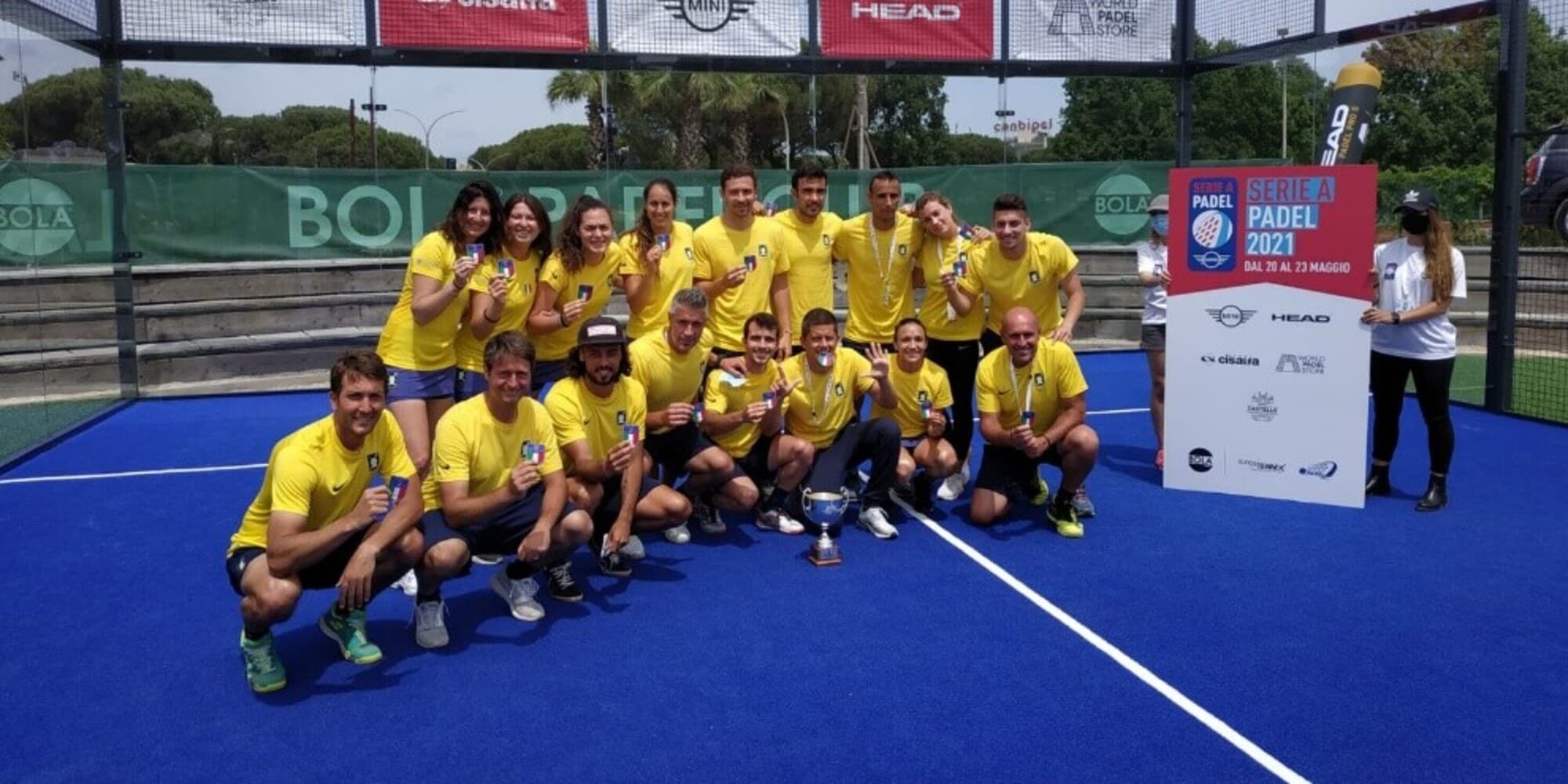 Padel, l'Aniene suona la settima