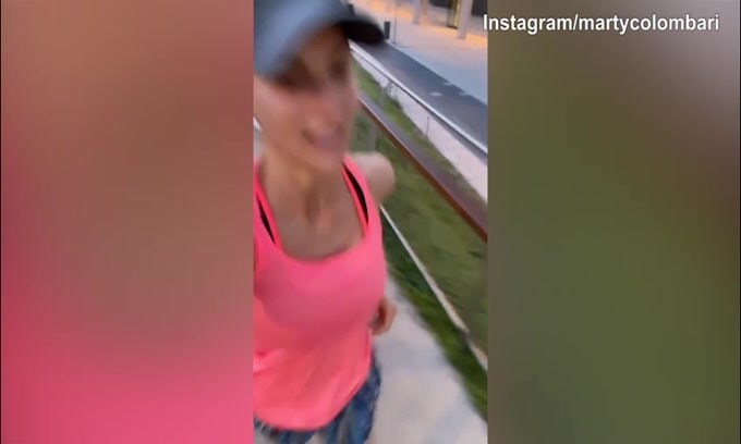 Martina Colombari, sollievo dopo lo spavento