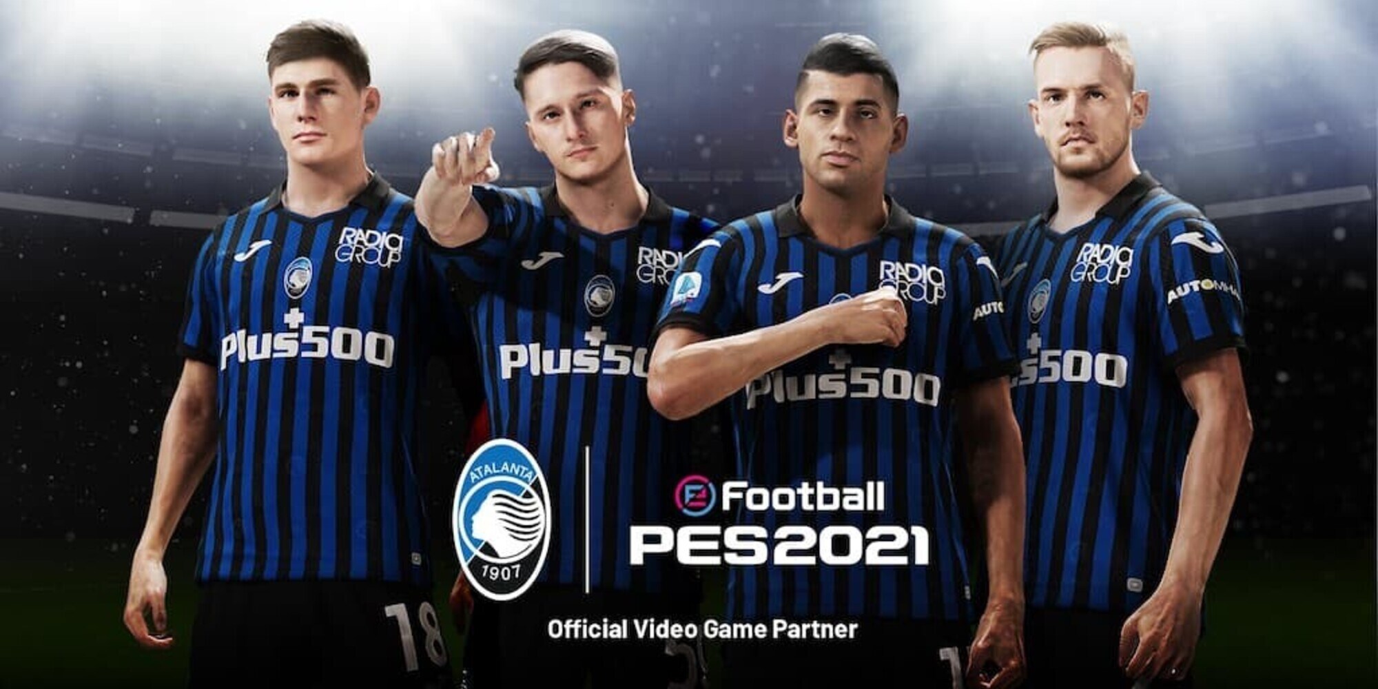 Konami annuncia partnership con Atalanta B.C.