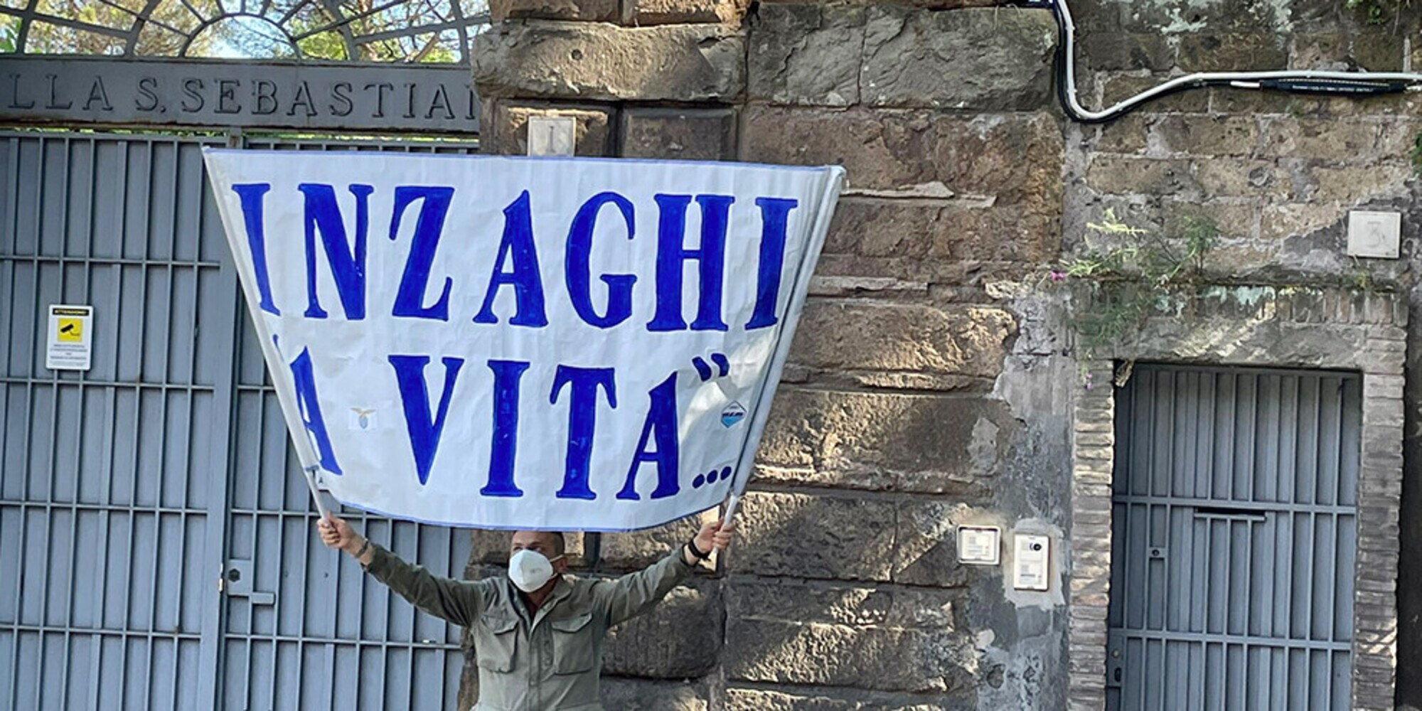 Rinnovo Inzaghi, un tifoso da Lotito: “A vita!”