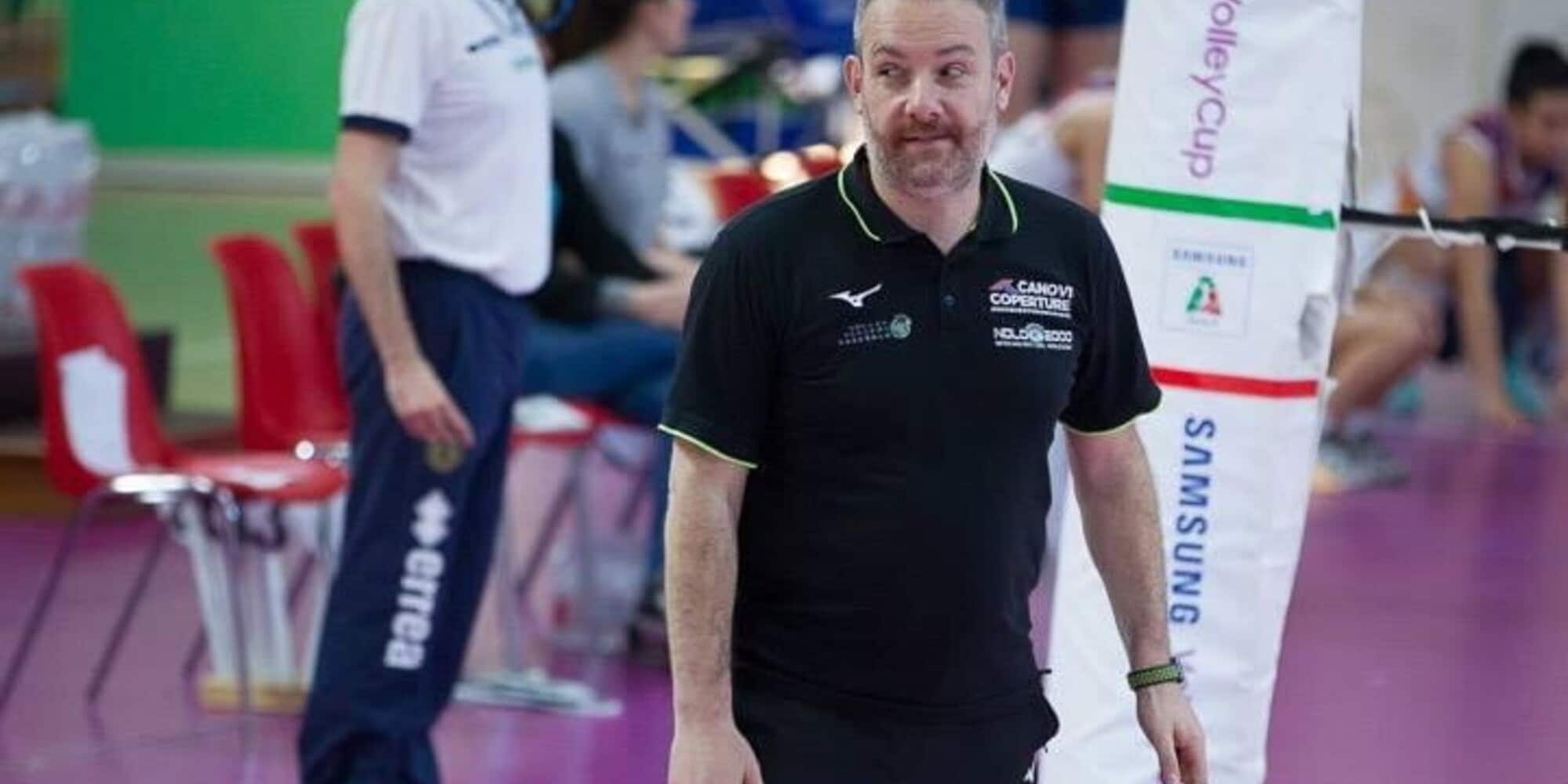 Enrico Barbolini sulla panchina di S.G.in Marignano