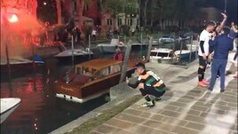 Venezia in Serie A, festa anche col sindaco