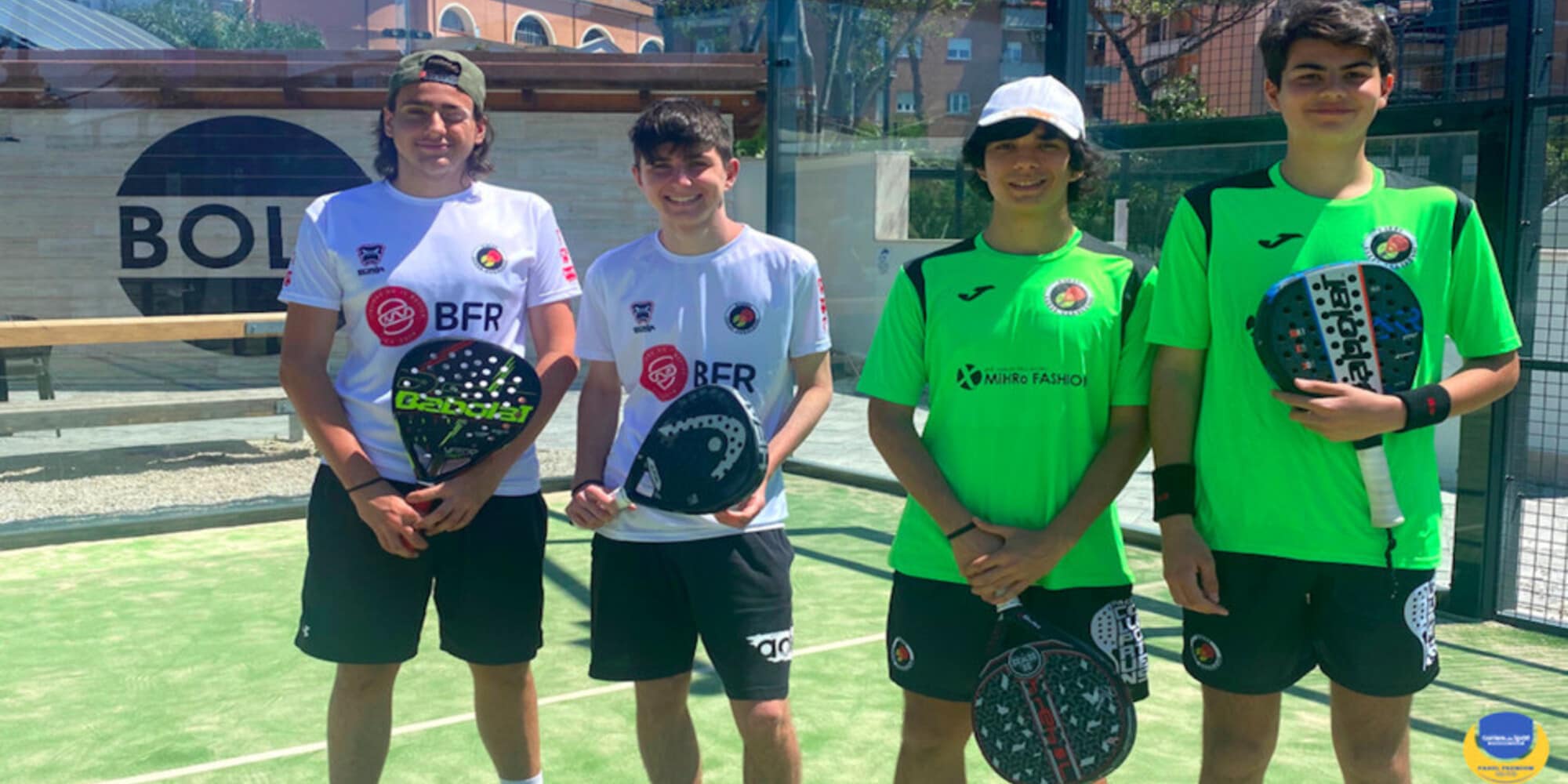 Padel Colli Portuensi, giovani talenti fioriscono